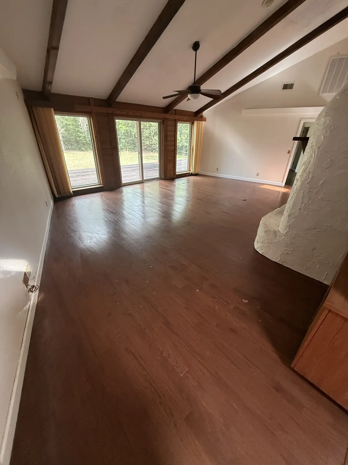 Living area at 64 Golfview Drive